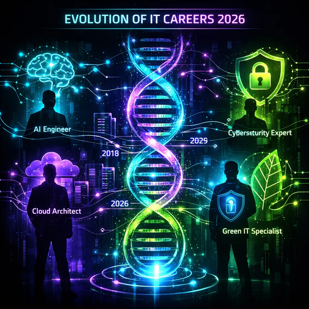 L'évolution des métiers de l'informatique en 2026